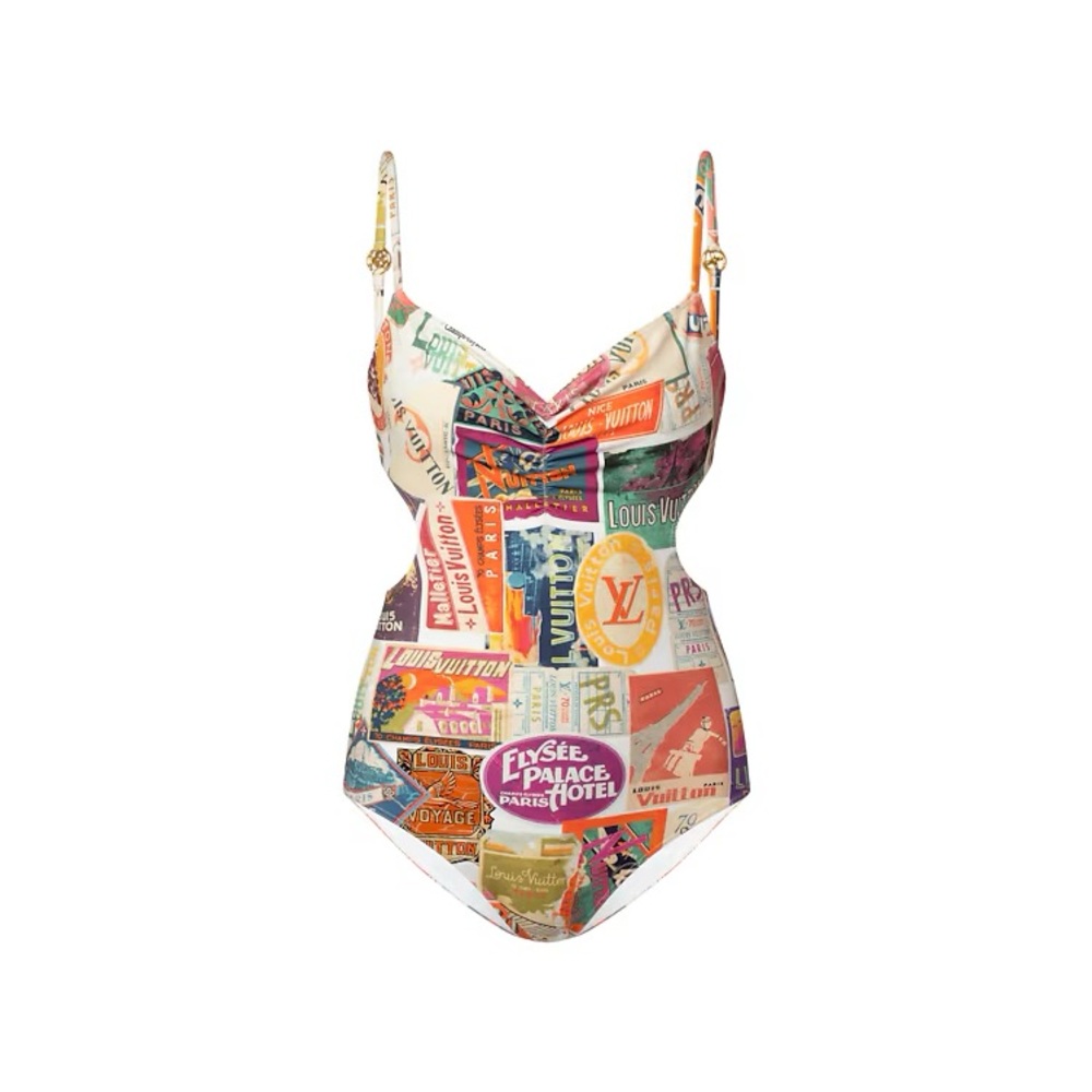 Louis Vuitton Multicolor One Piece Swimsuit